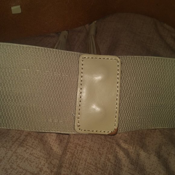 10/$10 Stretch Belt Cream L - Picture 4 of 8